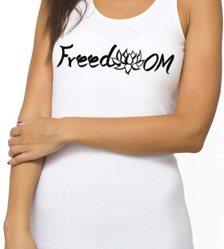 Organic Cotton Yoga Workout Tank Top Moon Phases Shirts Tops Tees Tanks for Women