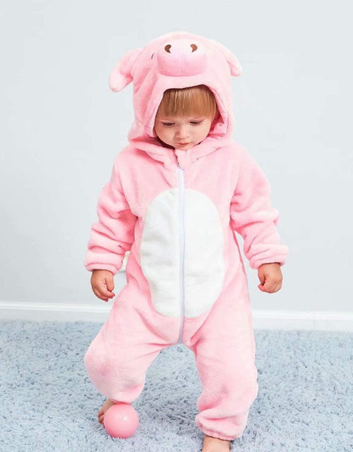 Load image into Gallery viewer, Baby Animal Costumes Unisex Toddler Outfit Halloween Dress up Romper
