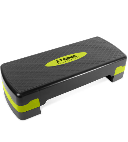 Aerobic Step Platform, Black and Yellow