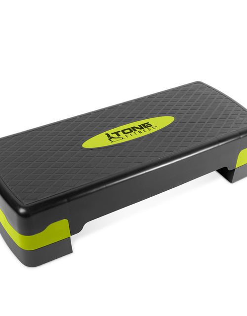 Load image into Gallery viewer, Aerobic Step Platform, Black and Yellow
