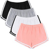 Black, Light Gray, Pink, Beige